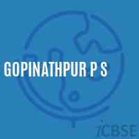Gopinathpur P S Primary School Logo
