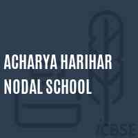 Acharya Harihar Nodal School Logo