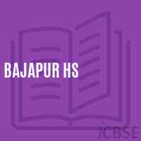 Bajapur Hs School Logo