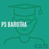 Ps Barotha Primary School Logo