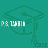 P.S. Takhla Primary School Logo