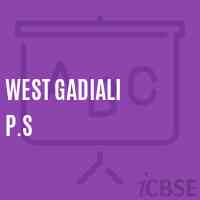 West Gadiali P.S Primary School Logo
