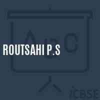 Routsahi P.S Primary School Logo