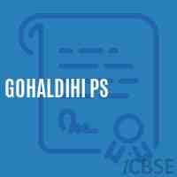 Gohaldihi Ps Primary School Logo
