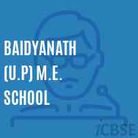 Baidyanath (U.P) M.E. School Logo
