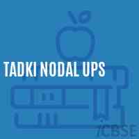 Tadki Nodal Ups Middle School Logo