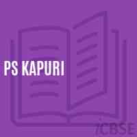 Ps Kapuri Primary School Logo