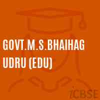 Govt.M.S.Bhaihagudru (Edu) Middle School Logo