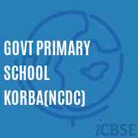 Govt Primary School Korba(Ncdc) Logo