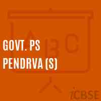 Govt. Ps Pendrva (S) Primary School Logo