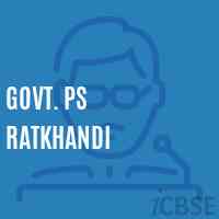 Govt. Ps Ratkhandi Primary School Logo