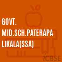 Govt. Mid.Sch.Paterapalikala(Ssa) Middle School Logo