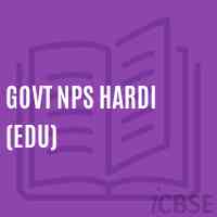 Govt Nps Hardi (Edu) Primary School Logo
