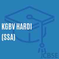 Kgbv Hardi (Ssa) Middle School Logo