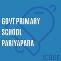 Govt Primary School Pariyapara Logo