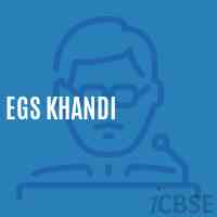 Egs Khandi Primary School Logo