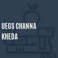 Uegs Channa Kheda Primary School Logo
