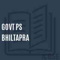 Govt Ps Bhiltapra Primary School Logo