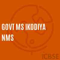Govt Ms Ikodiya Nms Middle School Logo