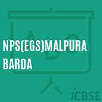 Nps(Egs)Malpura Barda Primary School Logo