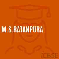 M.S.Ratanpura Middle School Logo
