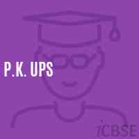 P.K. Ups School Logo
