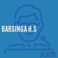 Barsinga H.S School Logo