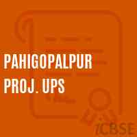 Pahigopalpur Proj. Ups Middle School Logo