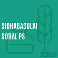 Sidhabasulai Soral Ps Primary School Logo