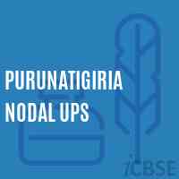 Purunatigiria Nodal Ups Middle School Logo
