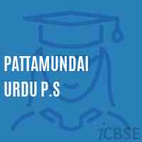 Pattamundai Urdu P.S Primary School Logo