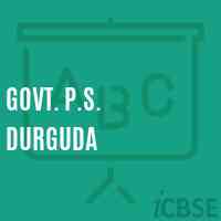 Govt. P.S. Durguda Primary School Logo