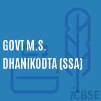 Govt M.S. Dhanikodta (Ssa) Middle School Logo