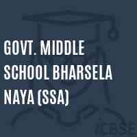 Govt. Middle School Bharsela Naya (Ssa) Logo
