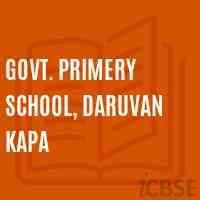 Govt. Primery School, Daruvan Kapa Logo