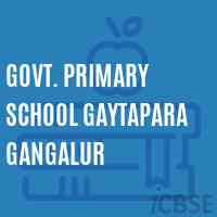 Govt. Primary School Gaytapara Gangalur Logo