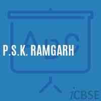 P.S.K. Ramgarh Primary School Logo