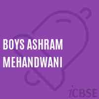 Boys Ashram Mehandwani Primary School Logo