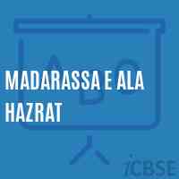 Madarassa E Ala Hazrat Primary School Logo
