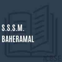 S.S.S.M. Baheramal Primary School Logo