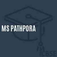 Ms Pathpora Middle School Logo