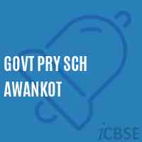 Govt Pry Sch Awankot Primary School Logo