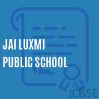 Jai Luxmi Public School Logo