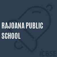 Rajoana Public School Logo