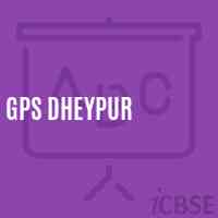 Gps Dheypur Primary School Logo