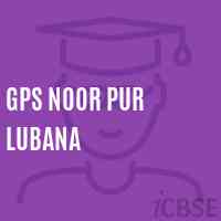 Gps Noor Pur Lubana Primary School Logo