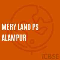 Mery Land Ps Alampur Secondary School Logo