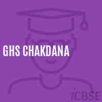 Ghs Chakdana Secondary School Logo