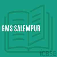 Gms Salempur Middle School Logo
