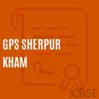 Gps Sherpur Kham Primary School Logo
